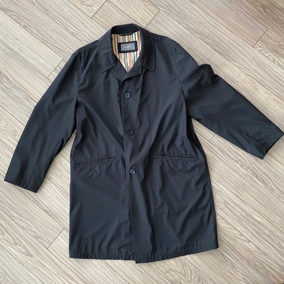 Bugatti Other - Bugatti Black Trench Overcoat